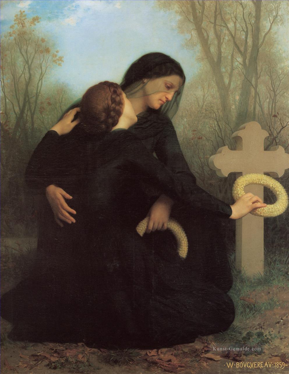 Le jour des morts Realismus William Adolphe Bouguereau Ölgemälde